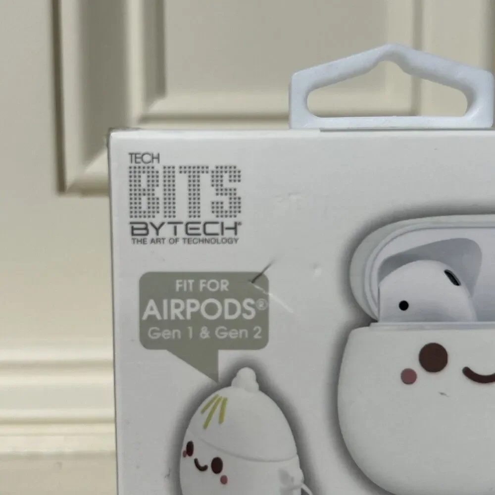 Dumpling AirPod Case With Keychain Fits AirPods Gen 1 And 2